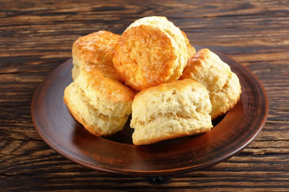 Scones deliciosos y fáciles de preparar.