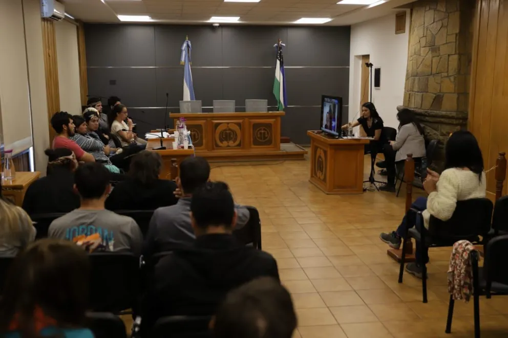Se desarrolló una audiencia de impugnación en el caso por usurpación. (Foto: Euge Neme)
