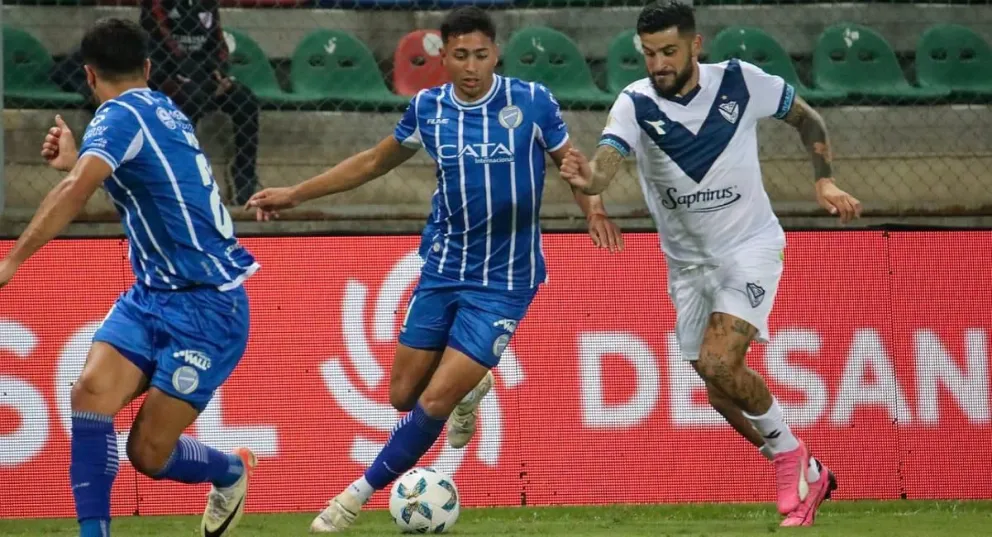 Partido de la fecha 24 de la Liga Profesional. 