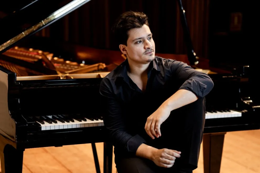 Rolón, virtuosismo y juventud.