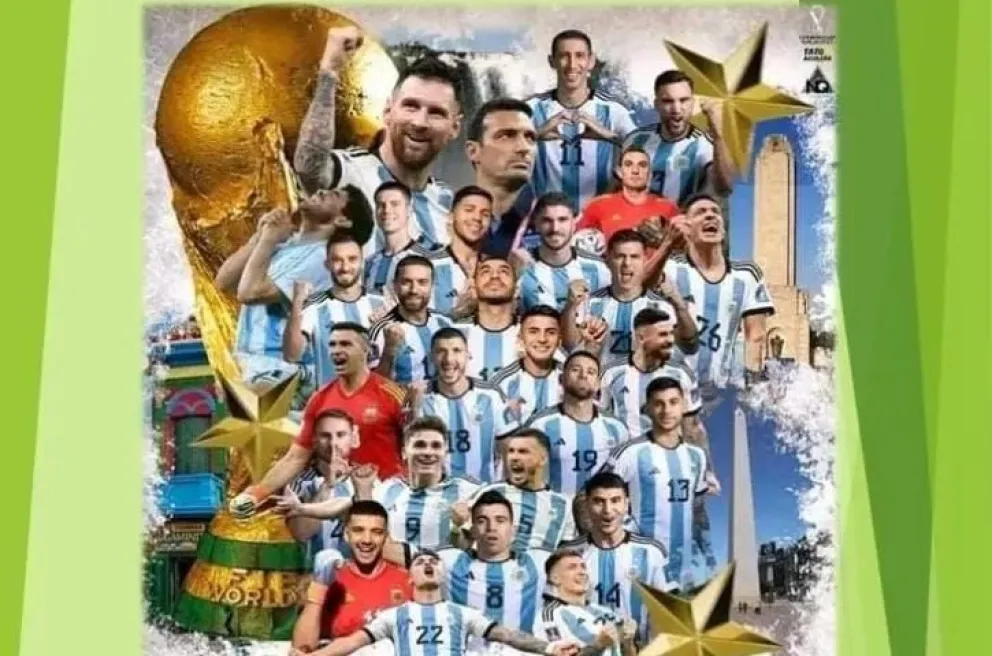 Se entregará la réplica de la copa del mundo a los podios de cada categoría.