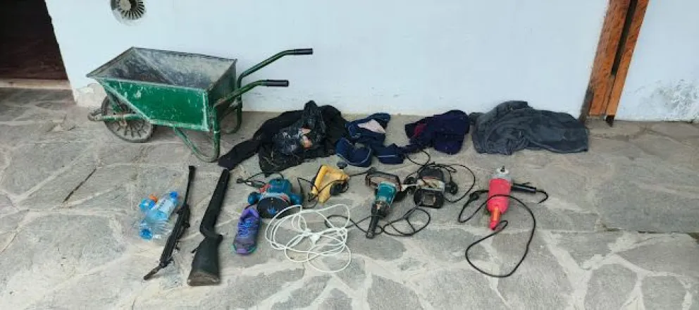 Los elementos que fueron secuestrados. 