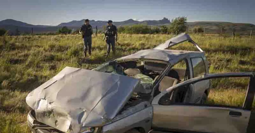 Se trasladaban por la Ruta 40.