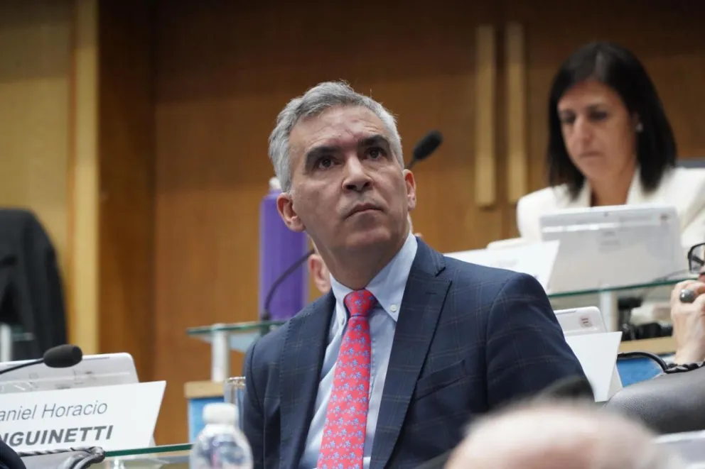 Facundo López, Presidente del Bloque de Legisladores de Juntos Somos Río Negro. 