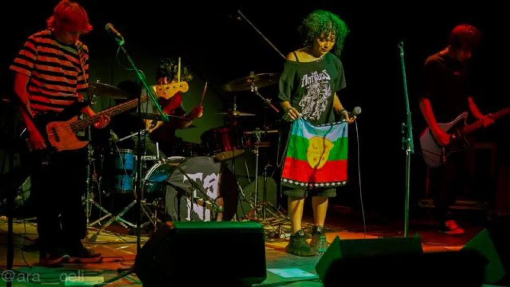 Una búsqueda artística y, a la vez, un camino identitario (fotos gentileza de Araceli Goye, suministradas por Malen Curipan).