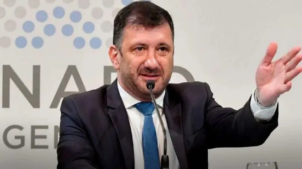 El senador Edgardo Kueider.
