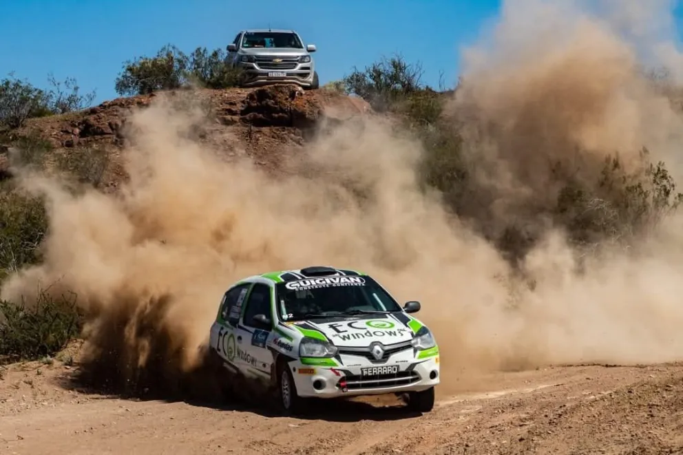 Ferraro estará a bordo del Renault Clío, navegado esta vez por Ramiro García.