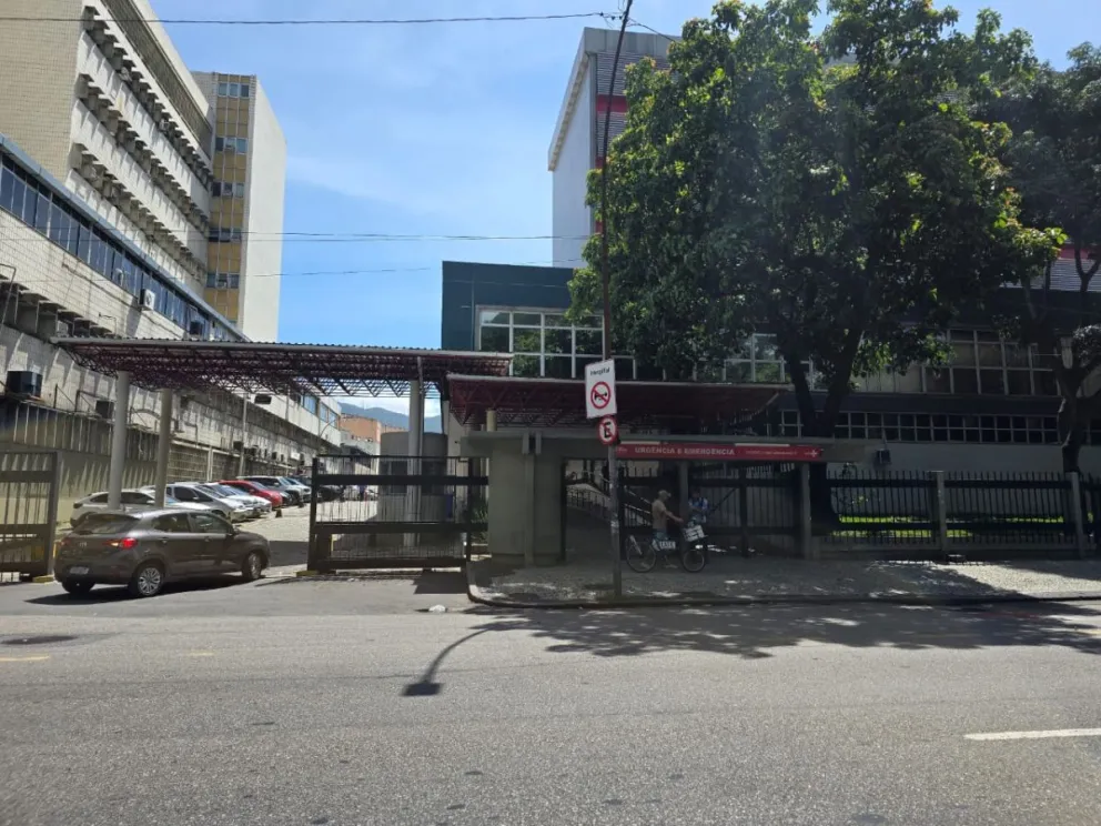 Burlon está internado en el área de Terapia Intensiva del Hospital Municipal Souza Aguiar, de Río de Janeiro.
