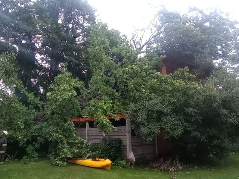 Grave suceso luego de una tormenta anunciada. 