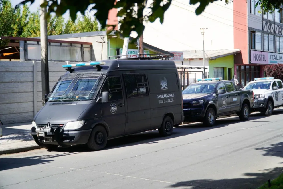 Desde temprano el operativo alertó a los vecinos de la ciudad / Fotos Facu Pardo 
