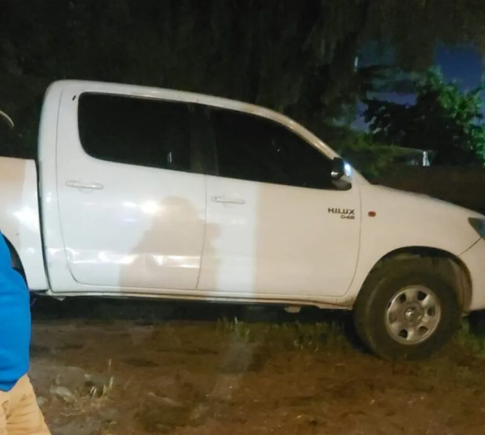 “Recuperamos nuestra camioneta, pero nosotros, no la policía”, dijo el dueño. 