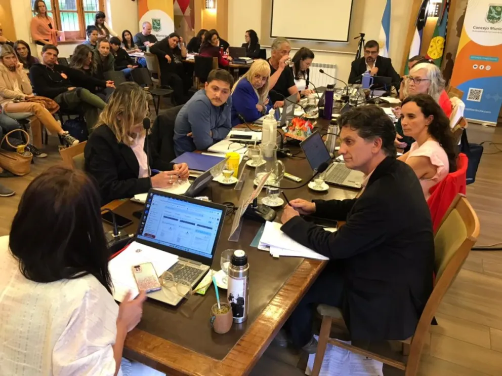 Durante la sesión de este jueves. 