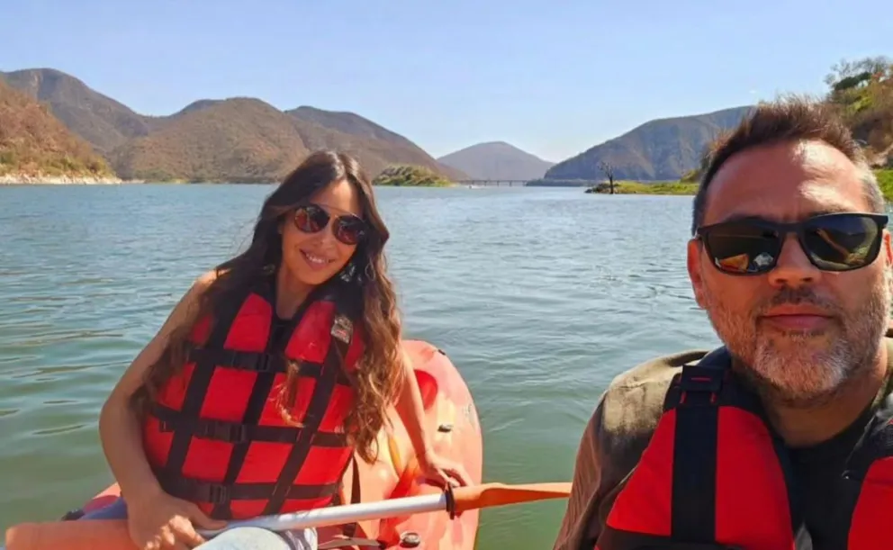 Nadia Loza y Gastón Burlon se conocieron trabajando y llevan varios años en pareja.