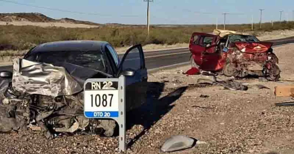 Dos personas perdieron la vida en el siniestro vial.