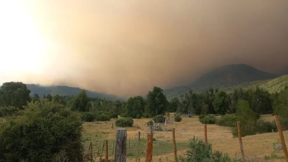 La poca visibilidad que hay en la zona. (Foto: gentileza)