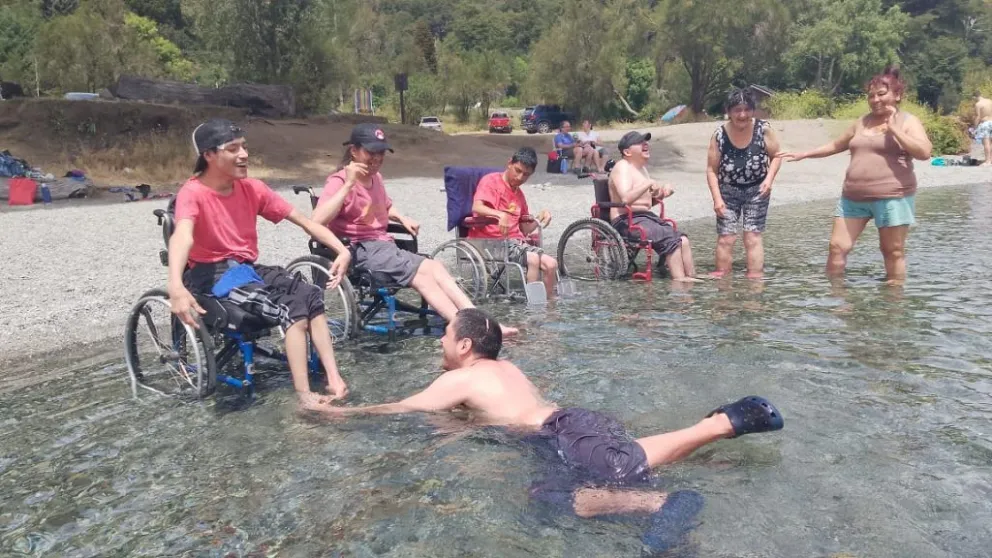 Pudieron disfrutar plenamente de la jornada.