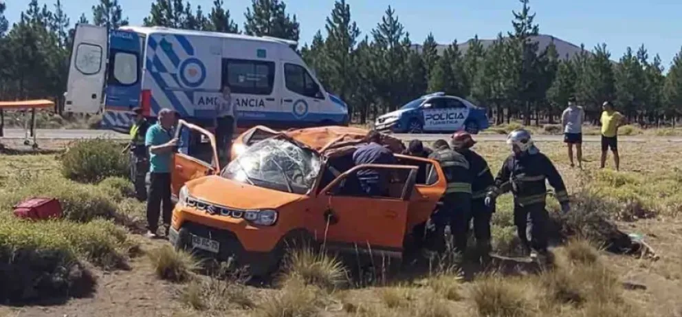 Los daños materiales fueron de consideración. 