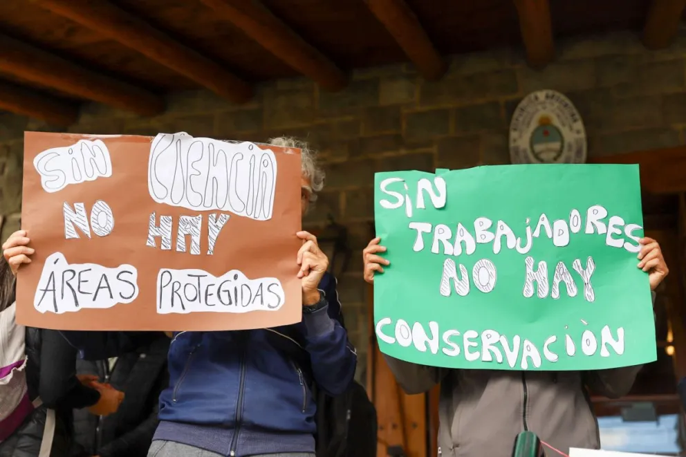 "Sin ciencia no hay áreas protegidas", un reclamo en ascenso dentro de los parques (fotos: Eugenia Neme).