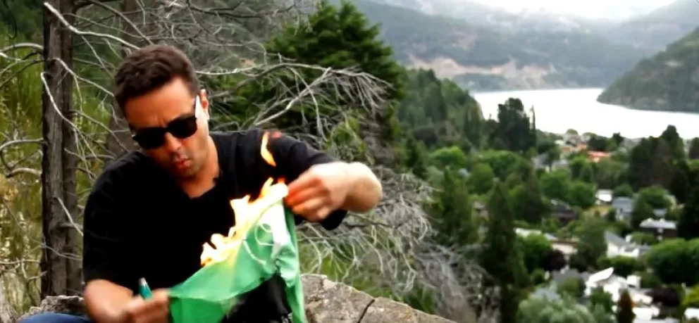 Una situación que muestra el desinterés de algunos por la preservación de la belleza de nuestro entorno. 