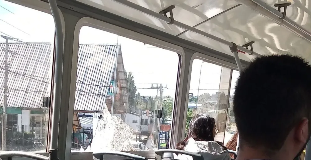 Lamentable hecho en nuestra ciudad que afecta a los usuarios. / Fotos y videos Gentileza 