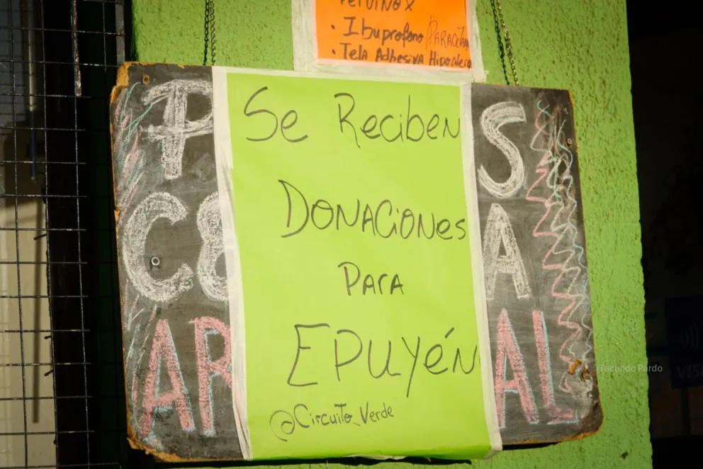 Un aporte para cuidar nuestro medio ambiente. / Fotos Facu Pardo 