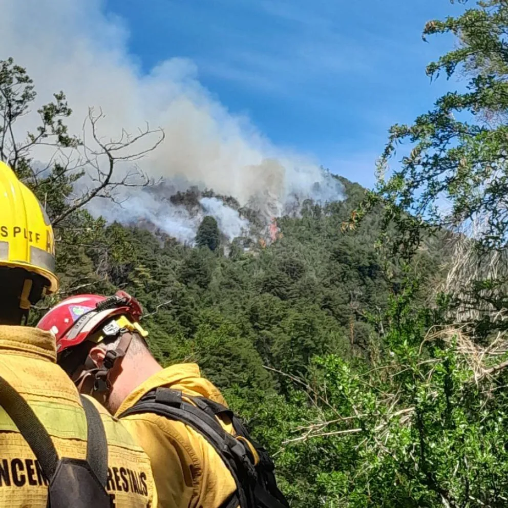 La dirección del viento es determinante para el nuevo rumbo de cada uno de los focos.