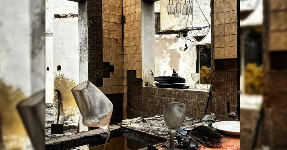 Más de 70 viviendas fueron consumidas por el fuego.