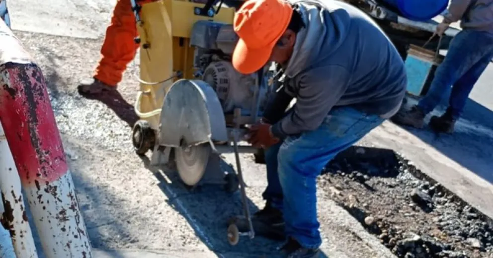  En los próximos días, llegará el hormigón elaborado para dejar la calle en condiciones. 