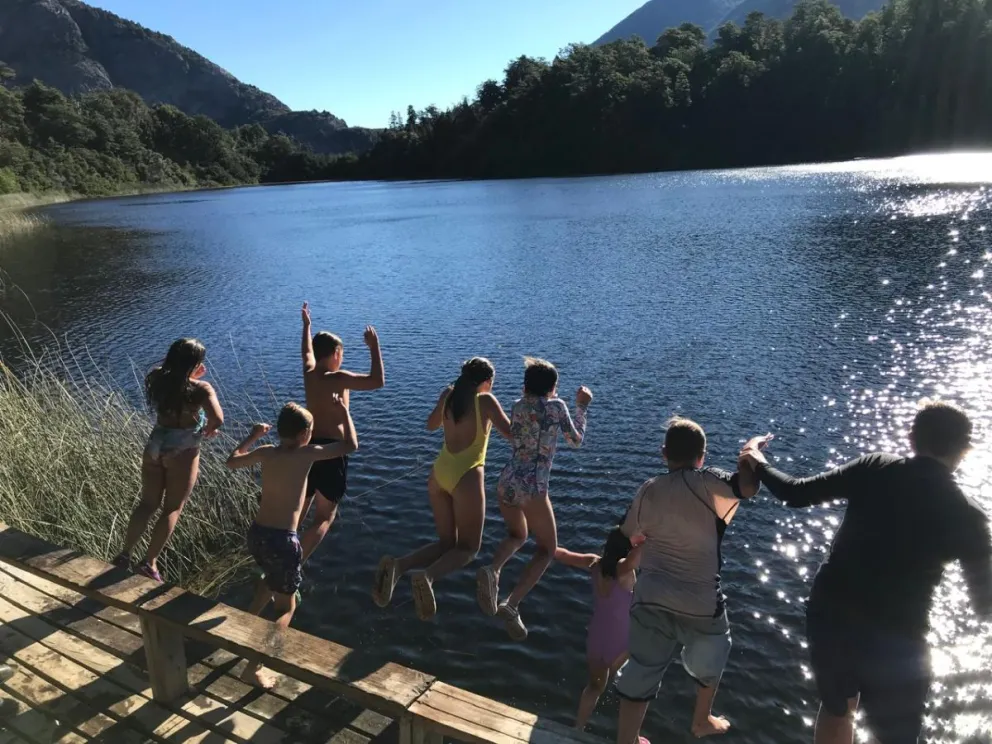 Forma parte de un sendero natural maravilloso.