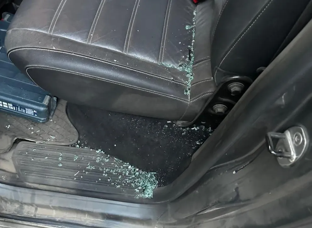 Las huellas del delito.