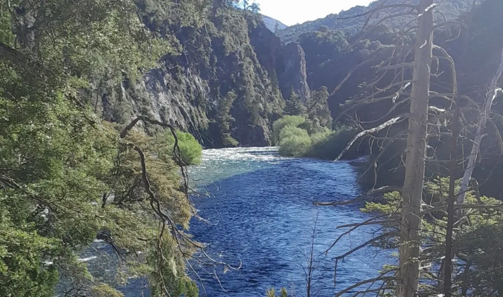 Una desgracia en un entorno natural. 