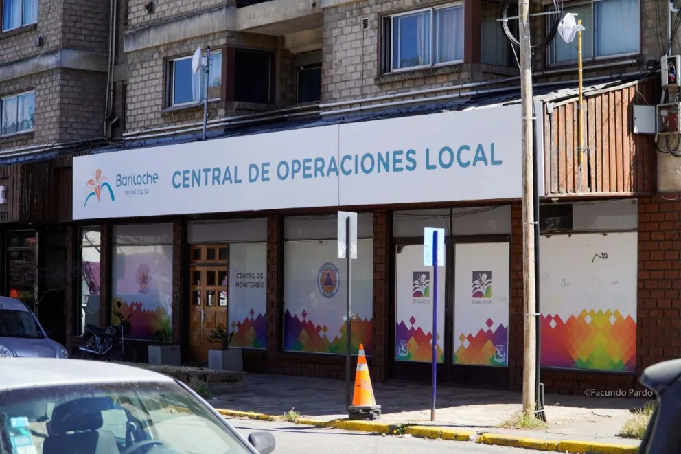 La moto se encontraba estacionada en la vereda del centro de prevención y seguridad. Foto: archivo
