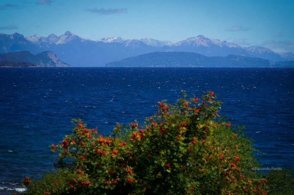 Otra jornada de altas temperaturas en Bariloche.