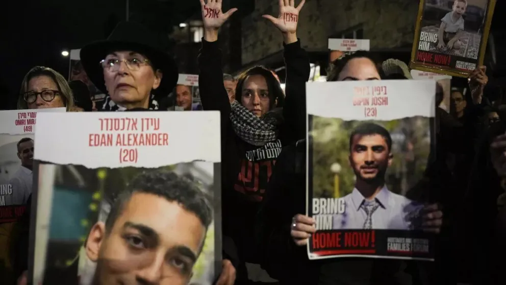 Información sobre los rehenes que serían liberados. 