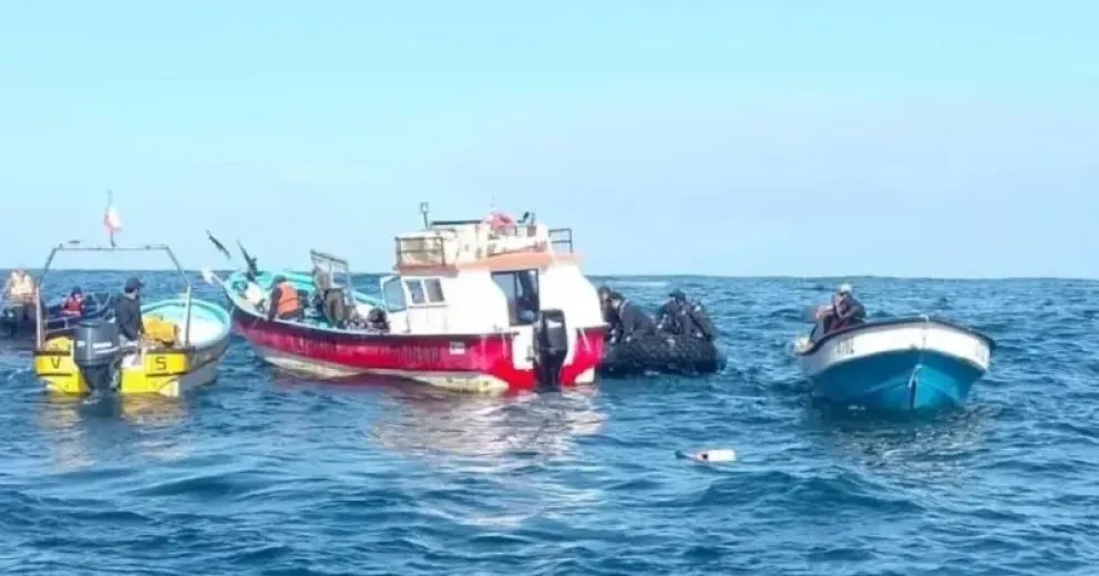 La lancha habría superado su capacidad.