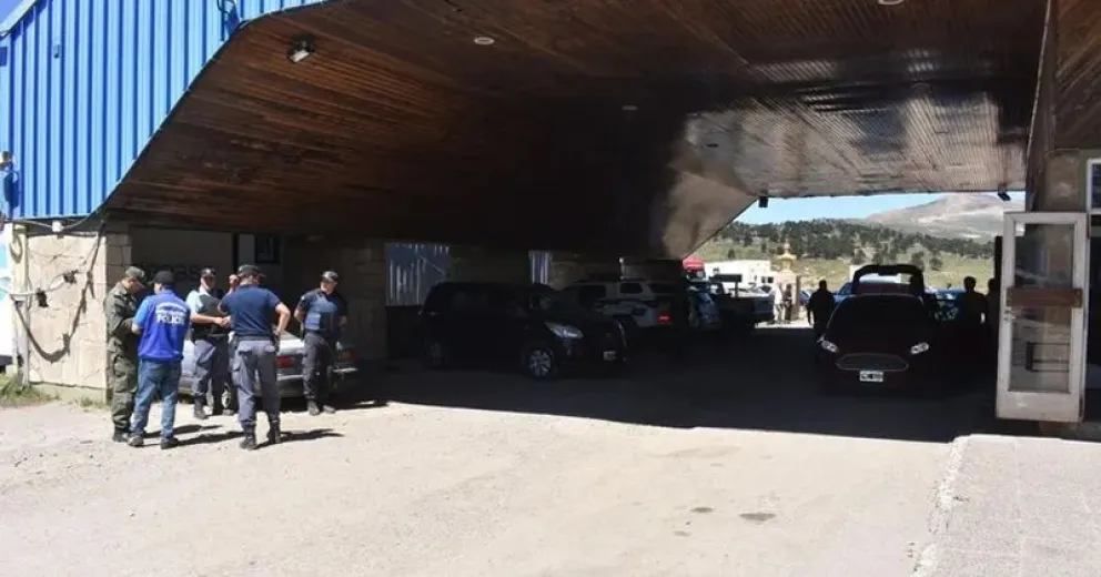 El hecho sucedió en el paso fronterizo Pino Hachado.
