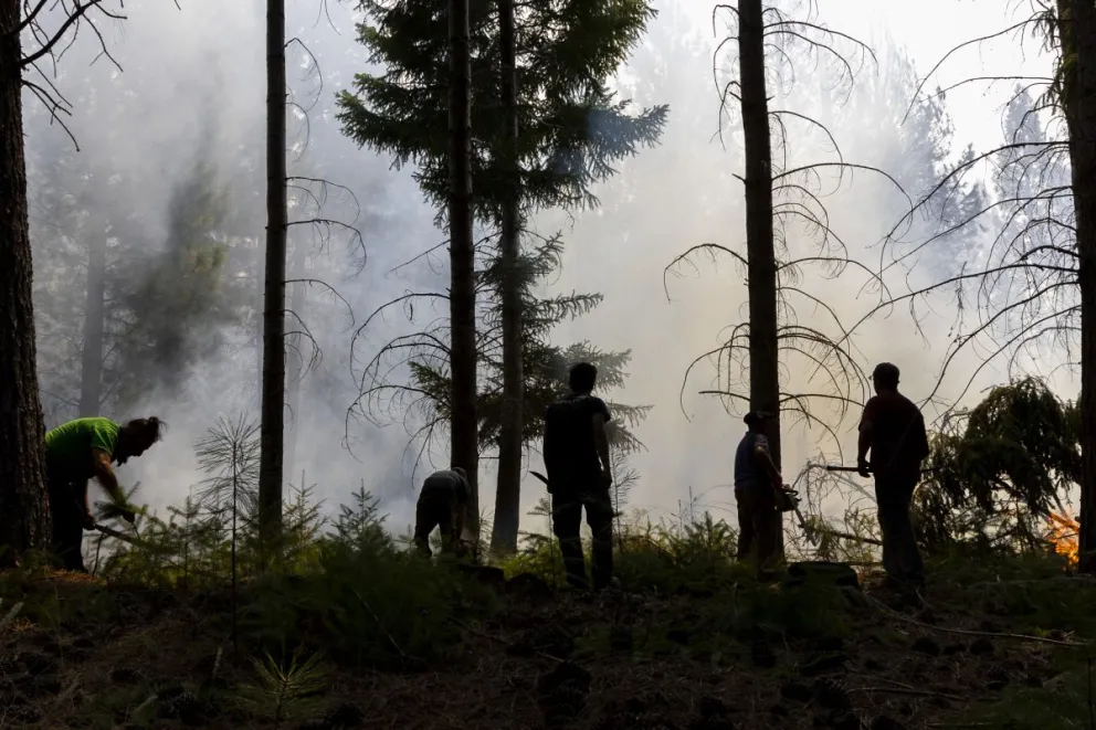 La triste noticia fue confirmada por el intendente Pogliano. Foto Eugenia Neme.