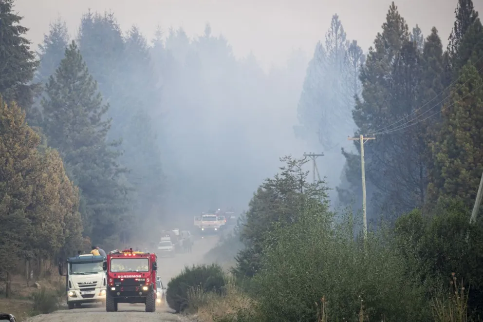 Empresarios piden medidas que respalden al sector ante la catástrofe provocada por el fuego (foto: Eugenia Neme).