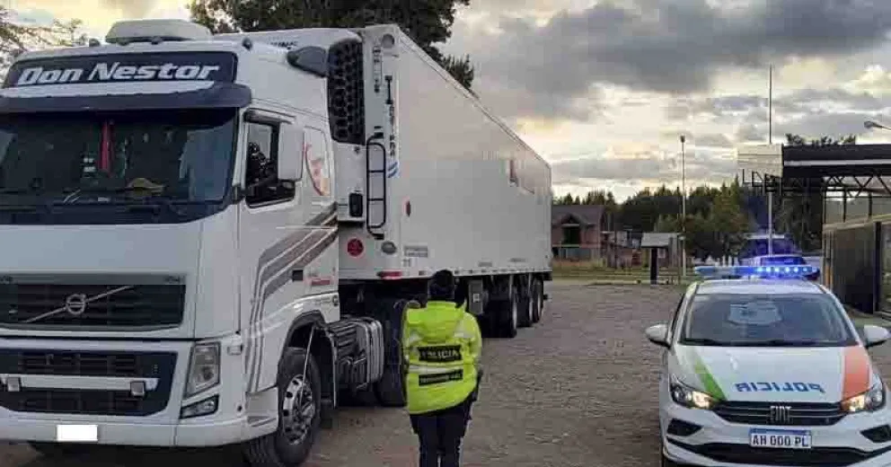 Conducía un camión con semirremolque y dio 0,32 gr /l de alcohol en sangre.