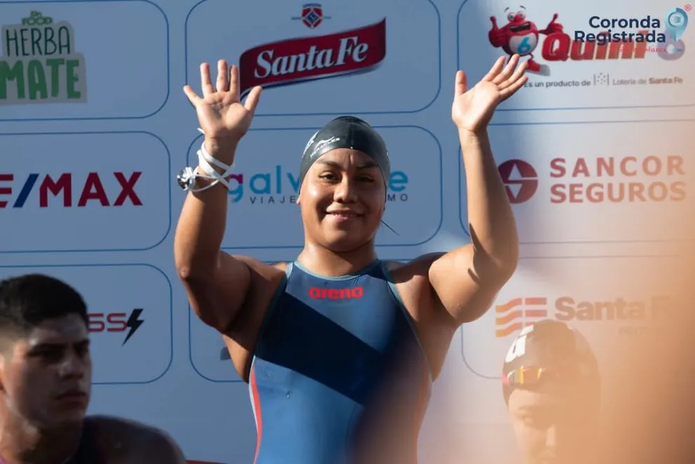 Mayte Puca lista para un nuevo episodio de la histórica competencia (Foto archivo)