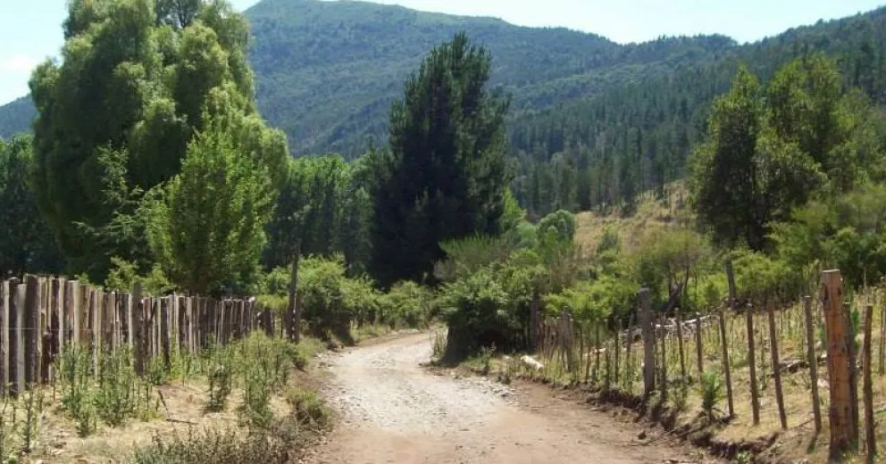 El paraje Río Villegas.