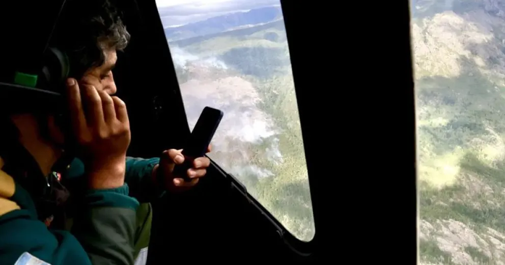 Los monitoreos por aire son constantes.