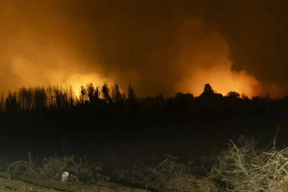 La justicia dispuso la liberación de 6 personas acusadas por los incendios intencionales en El Bolsón (Foto; Eugenia Neme)