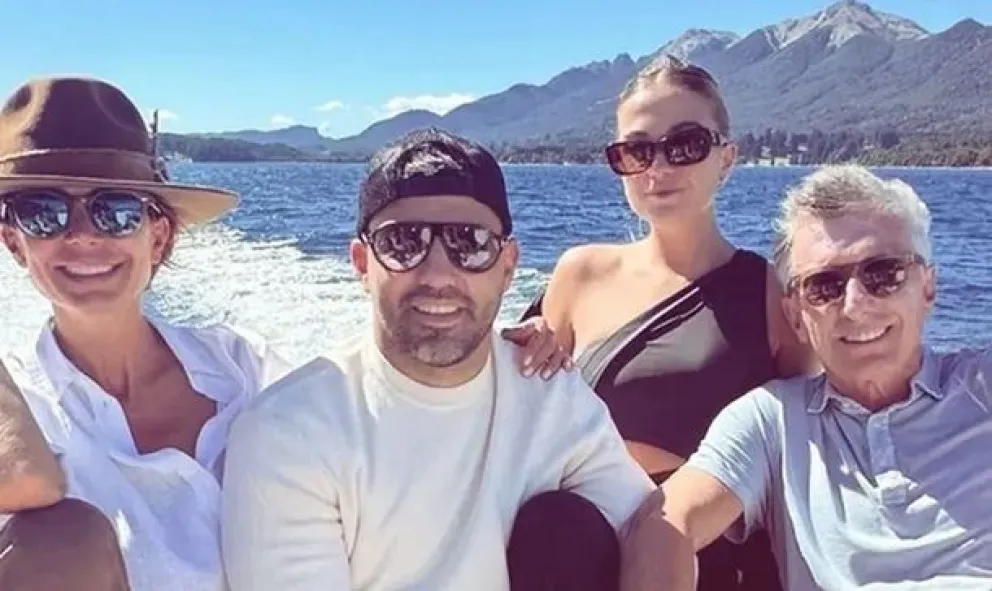 La foto compartida en redes sociales por Juliana Awada. 