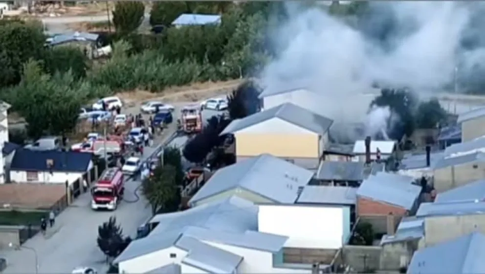 Podría haber terminado peor pero las pérdidas solamente fueron materiales. / Video Gentileza