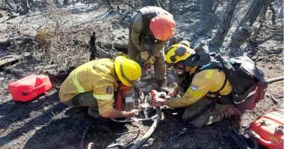 Cita el parte que el perímetro del área afectada no ha tenido mayores avances.