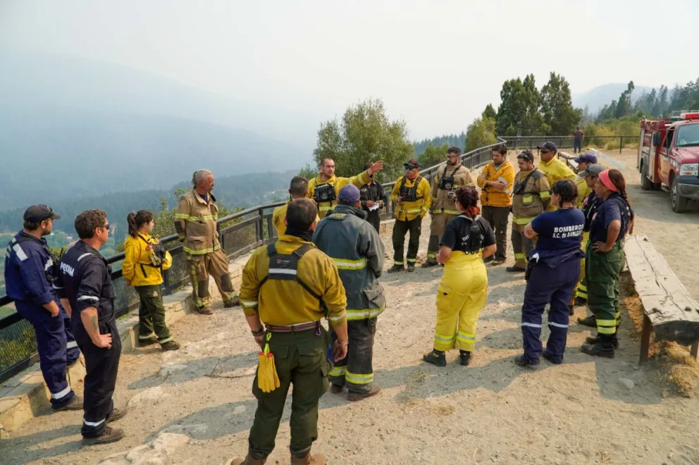 El objetivo es recaudar fondos y proveer equipamiento específico para incendios forestales. Foto de Facundo pardo.