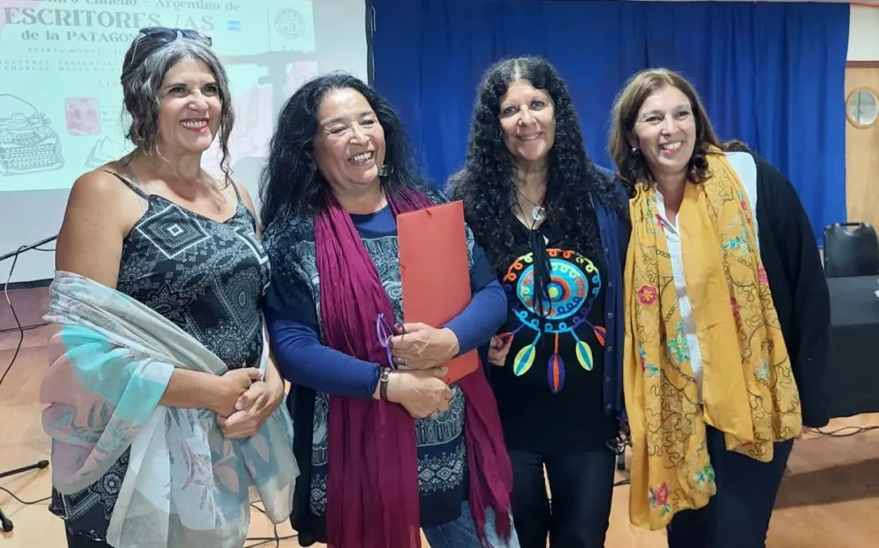 Viviana Núñez (Lago Puelo); Neddiel Muñoz Millalonco (Chiloé); Cristina Rafanelli y María Martha Paz (San Martín de los Andes).