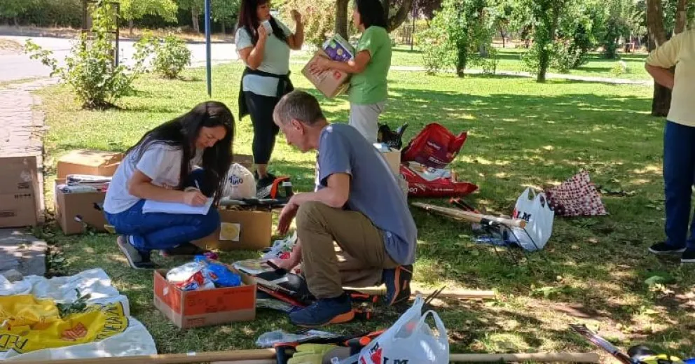 Se pueden acercar al evento para colaborar.