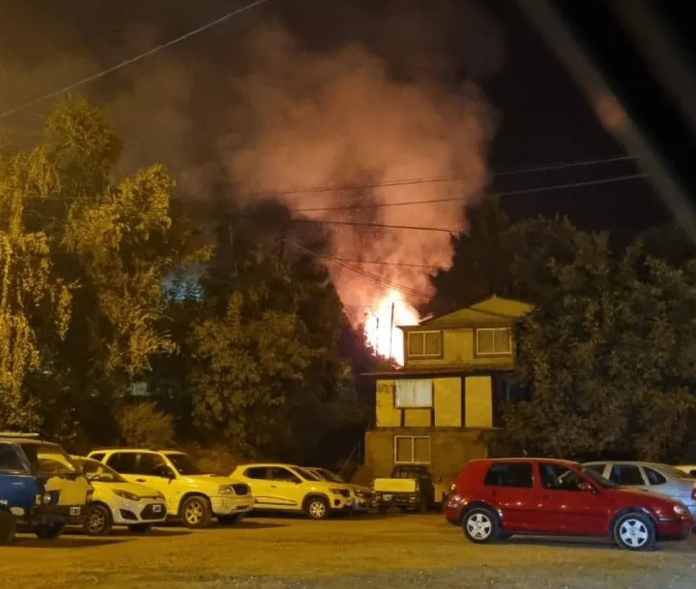 Desde Protección Civil afirmaron que el fuego se habría iniciado en la zona de La Paz y Castex